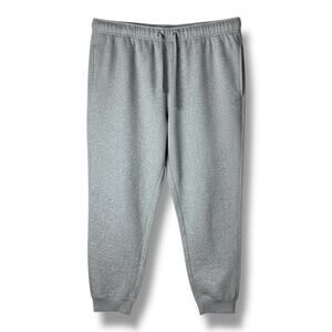 Men's Big & Tall Fleece Jogger Pants - Goodfellow & Co™ Gray - 3XL